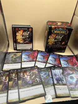 World Of Warcraft (WOW) TCG 2011 Class Starter Deck Undead Mage Missingrulebook - Image 1