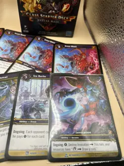 World Of Warcraft (WOW) TCG 2011 Class Starter Deck Undead Mage Missingrulebook - Image 4