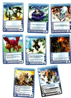 Lot #0004. 8 Chaotic Creature cards Overworld - Image 1