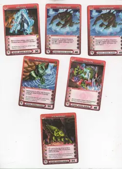 Lot #0017. 10 Chaotic Creature cards Underworld - Image 1