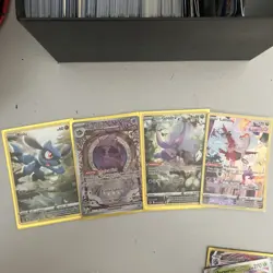 Pokemon Cards-Art Rare Bundle Of 4-MINT CARDS - Image 1