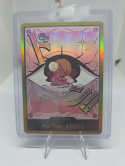 One Piece Don Card Charolette Pudding PRB-02 Gold Frame The Best Vol 2 - Image 1