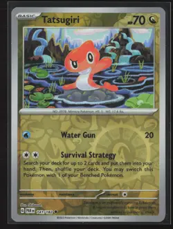 Tatsugiri Uncommon SV04: Paradox Rift 141/182 NM Pokemon Card Reverse Holo - Image 1