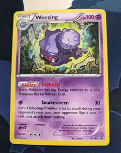 Weezing XY163 Holo Promo Pokemon Card Pokemon TCG Pokemon Trading Card Game NM - Image 1