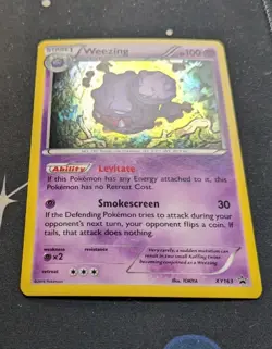 Weezing XY163 Holo Promo Pokemon Card Pokemon TCG Pokemon Trading Card Game NM - Image 3