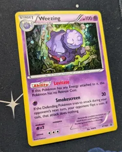 Weezing XY163 Holo Promo Pokemon Card Pokemon TCG Pokemon Trading Card Game NM - Image 4