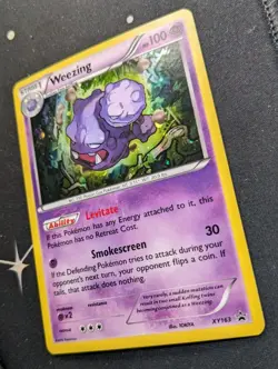 Weezing XY163 Holo Promo Pokemon Card Pokemon TCG Pokemon Trading Card Game NM - Image 5