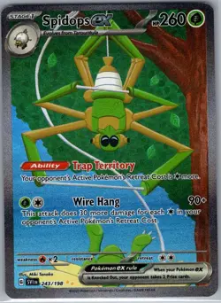 Spidops ex 243/198 SIR SV01: Scarlet & Violet Base Set - Pokemon Card - NM - Image 1