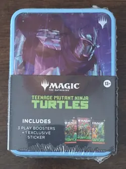 Magic: The Gathering Teenage Mutant Ninja Turtles Tin [Shredder] Box 3 Boosters - Image 1