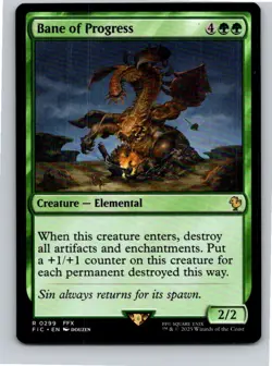 Magic the Gathering Bane of Progress Final Fantasy Commander MTG Free Shipping! - Image 1