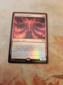 Screaming Nemesis Foil Duskmourn House Of Horror MTG NM - Image 1