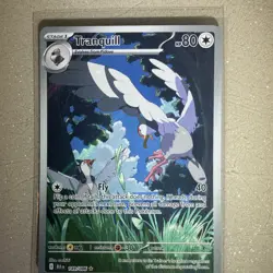 Pokemon Tranquill Rare 149/086 BLK EN Stage 1 Bird Pokemon TCG Card 2025 - Image 1