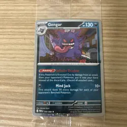 Pokemon Gengar 050/088 EBGames Stamped Promo ENGLISH Sealed - Image 1