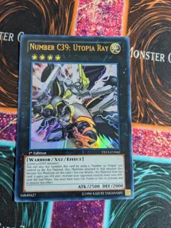 Yu-Gi-Oh! Number C39: Utopia Ray YS13-EN042 1st Edition Ultra Rare NM a1/ - Image 1