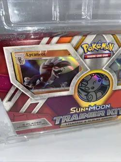 Lot of 2 Pokemon TCG Sun And Moon New Trainer Kits: Lycanroc & Alolan Raichu - Image 4