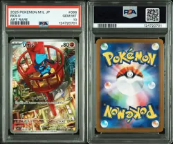 PSA 10 Mega Lucario ex SAR Riolu AR MEGA Pokemon Japanese Mega Brave sequential - Image 5