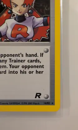 Pokemon Rocket's Sneak Attack 1st Edition Team Rocket Holo Rare Trainer 16/82 W… - Image 3