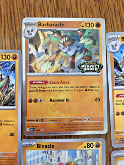 Barbaracle Bundle MEP 065 Perfect Order Pre-Release Stamped Promo Pokemon TCG - Image 3