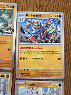 Barbaracle Bundle MEP 065 Perfect Order Pre-Release Stamped Promo Pokemon TCG - Image 5
