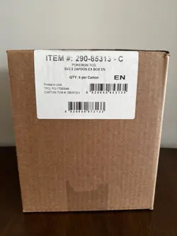 Pokemon TCG Scarlet & Violet 151 Zapdos EX Collection Box CASE - 6x Boxes SEALED - Image 1