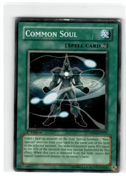 Yu-Gi-Oh! Common Soul Common DP03-EN023 Moderately Played 1st Edition - Image 1