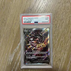 2022 Pokemon SWSH Giratina V Alternate Full Art 186/196 Lost Origin Holo PSA 9 - Image 5