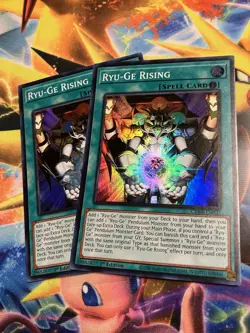 Yu-GI-Oh 2 Ryu-Ge Rising Super Rare CRBR EN035 Crossover Breakers! NM! - Image 1