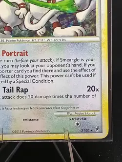 Pokemon TCG Smeargle Call Of Legends 21/95 Holo Rare LP-NM - Image 4
