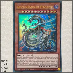 Archnemeses Protos - RA03-EN023 - 1st Edition Yugioh - Image 1