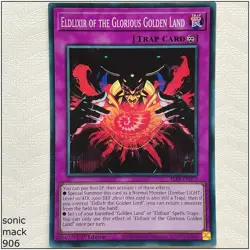 Eldlixir of the Glorious Golden Land - ALIN-EN077 - Super Rare 1st Edit Yugioh - Image 1