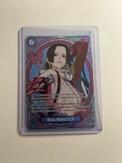 SP Boa Hancock EB03-026 SP SR Parallel ONE PIECE Card Heroines English - Image 1