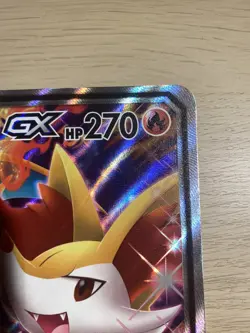 Pokemon TCG Charizard & Braixen GX Tag Team Black Star Promo SM230 jumbo card - Image 3
