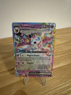 Sylveon EX Surging Sparks Holo Double Rare Tera Card 086/191 SV08 - Image 1