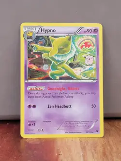 Hypno 51/122 Rare XY - BREAKpoint Pokemon Card - Image 1