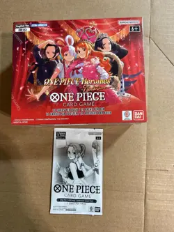One Piece Card Game EB03 Heroines Edition Booster Box ENGLISH Sealed + Dash Pack - Image 1