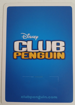 Club Penguin Card-Jitsu Puffle Rescue Ice Floes 77/110 Foil Power Card Topps - Image 2