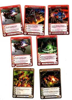 Lot #0708. 13 Chaotic Creature cards Underworld Danian - Image 1