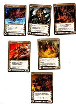 Lot #0708. 13 Chaotic Creature cards Underworld Danian - Image 3