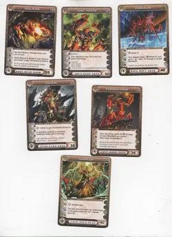 Lot #0015. 12 Chaotic Creature cards Danian - Image 1