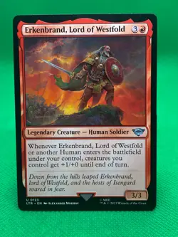 MTG Erkenbrand, Lord of Westfold LTR #123 Uncommon - Image 1