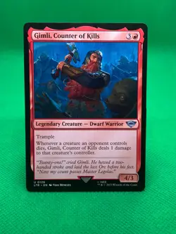 MTG - Gimli, Counter of Kills - Lord of the Rings - Image 1