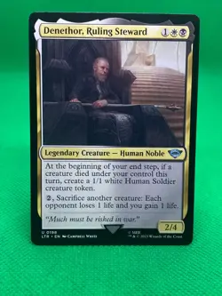 MTG - DENETHOR, RULING STEWARD - Lord of the Rings (U) - Image 1