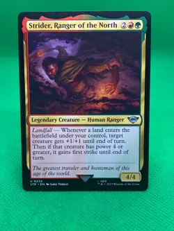 MTG - STRIDER, RANGER OF THE NORTH - Lord of the Rings (U) - Image 1