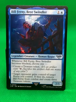 MTG - BILL FERNY, BREE SWINDLER - Lord of the Rings (U) - Image 1