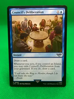 MTG - COUNCIL'S DELIBERATION - Lord of the Rings (U) - Image 1
