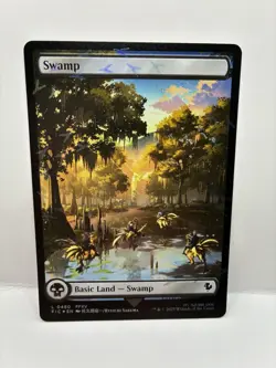 FF MTG Chocobo Track Foil Land Swamp L 0480 - Image 1