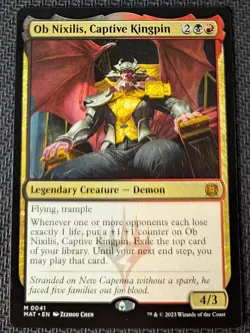 MTG Ob Nixilis, Captive Kingpin MYTHIC MOM: The Aftermath NM/M Pack Fresh - Image 1