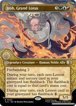 Iroh, Grand Lotus (Showcase) [TLA - 349] - NM [Foil] TCG MTG - Image 1