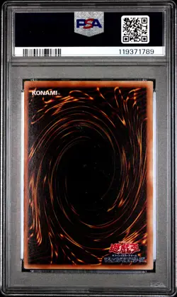 2001 YU-GI-OH! JAPANESE PREMIUM PACK 4 #P402 DARK MAGICIAN PSA 9 - Image 2