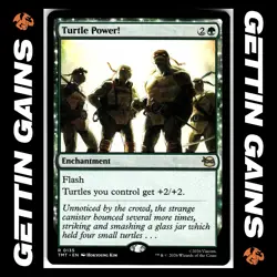 Turtle Power! - 0135 - R - Non-Foil - TMNT - MTG - NM/M - Image 1
